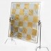 CineGearFactory Lame Checkerboard Lighting Fabric (Silver/Gold, 20 x 20)