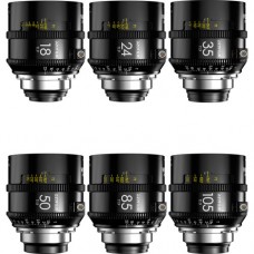 DZOFilm Vespid2 T1.9 Prime 6-Lens Kit (ARRI PL, Feet) DZOFilm Vespid2 T1.9 Prime 6-Lens Kit (ARRI PL, Feet)